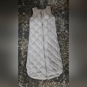 Dreamland Baby Gray Quilted Weighted Sleep Sack